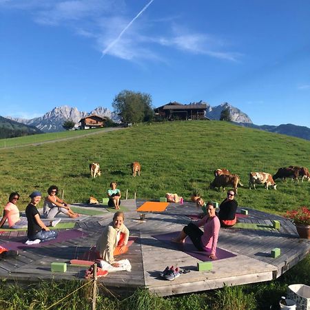 Mountain Vista - Bio Yoga Hof Daire Kitzbühel Dış mekan fotoğraf