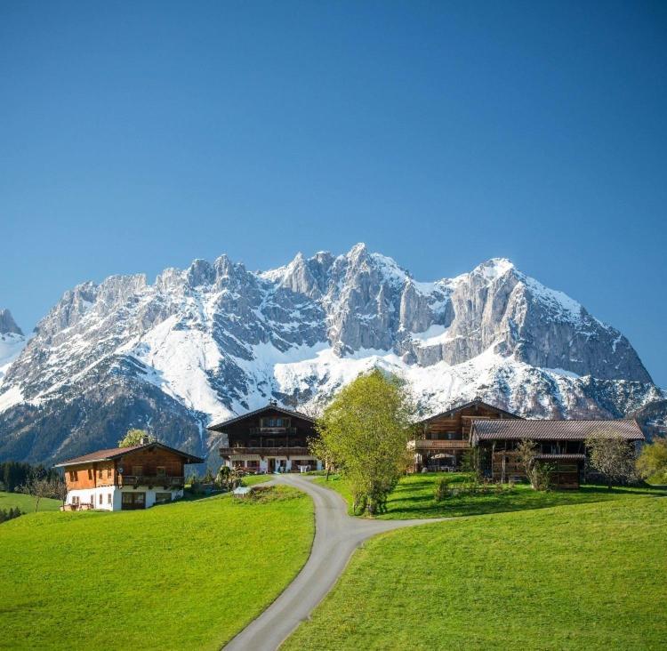 Mountain Vista - Bio Yoga Hof Daire Kitzbühel Dış mekan fotoğraf