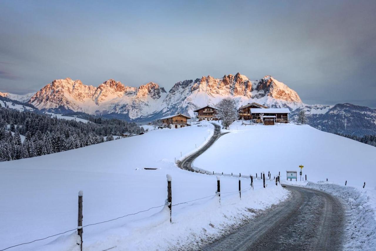 Mountain Vista - Bio Yoga Hof Daire Kitzbühel Dış mekan fotoğraf