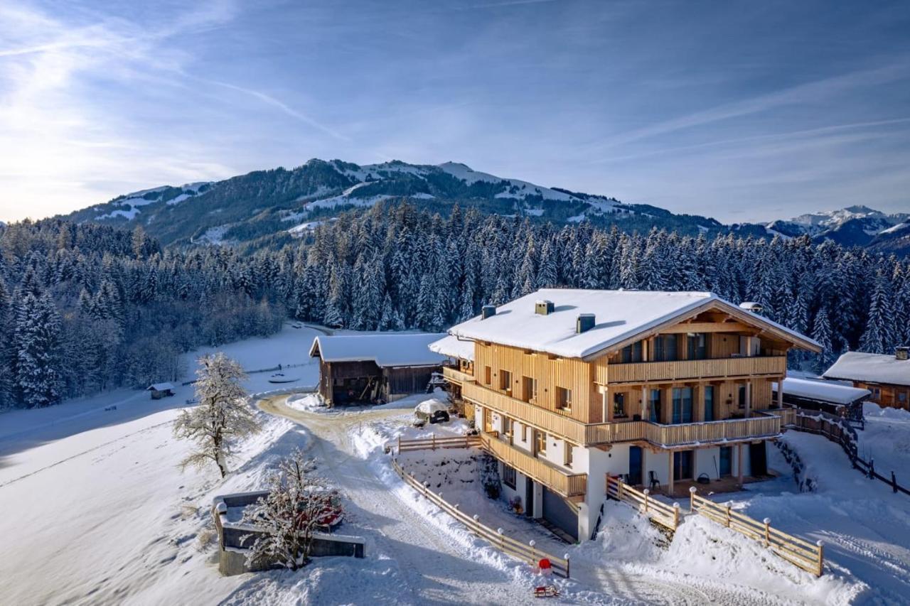 Mountain Vista - Bio Yoga Hof Daire Kitzbühel Dış mekan fotoğraf