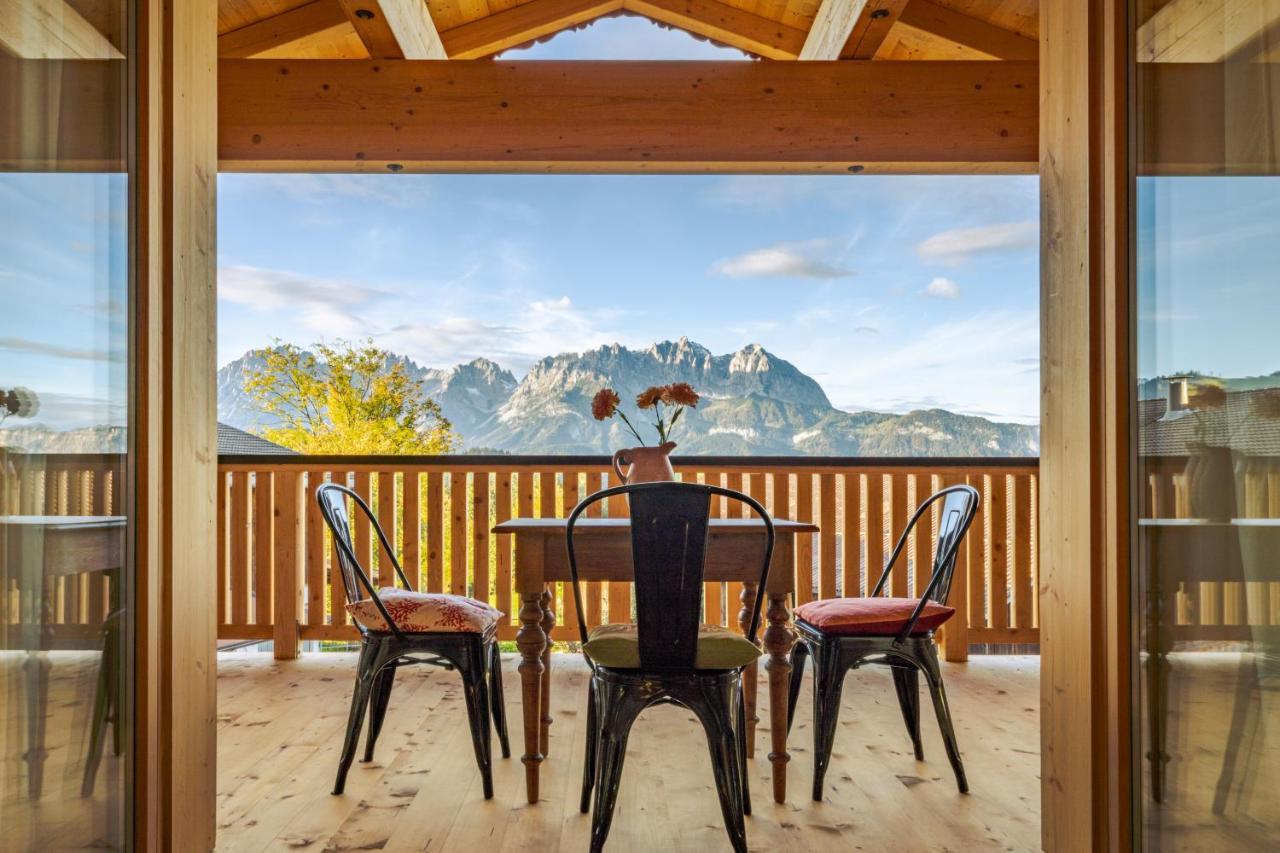 Mountain Vista - Bio Yoga Hof Daire Kitzbühel Dış mekan fotoğraf